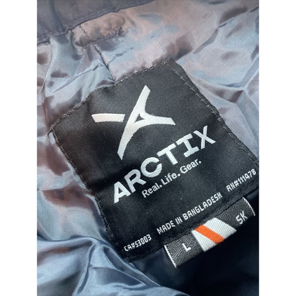 Arctix Kids Snow Pants with‎ Reinforced Knees and Seat, Blue Night, Large - Picture 13 of 16